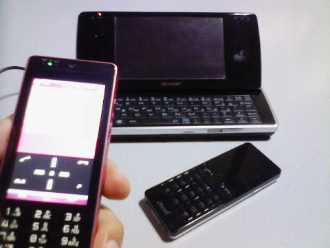WILLCOM D4 「電話検証」