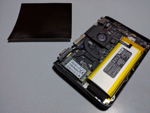Gpd Micropc徹底レビュー特別編 Gpd Micropcの分解とssd換装